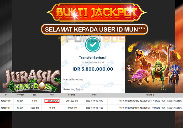 Selamat Kepada ID MUN*** Berhasil jackpot